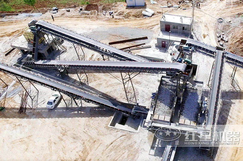 河南洛陽時產200噸破碎生產線俯瞰圖0 河南洛陽時產200噸破碎生產線俯瞰圖0