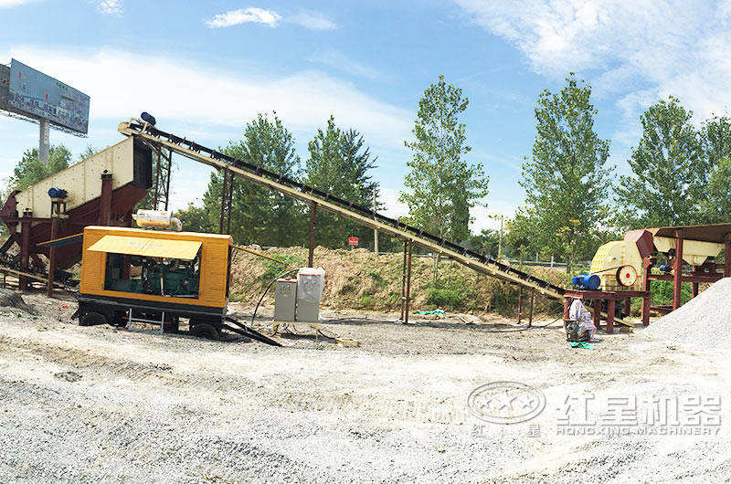 配錘式破碎機的路面石料生產(chǎn)線 配錘式破碎機的路面石料生產(chǎn)線