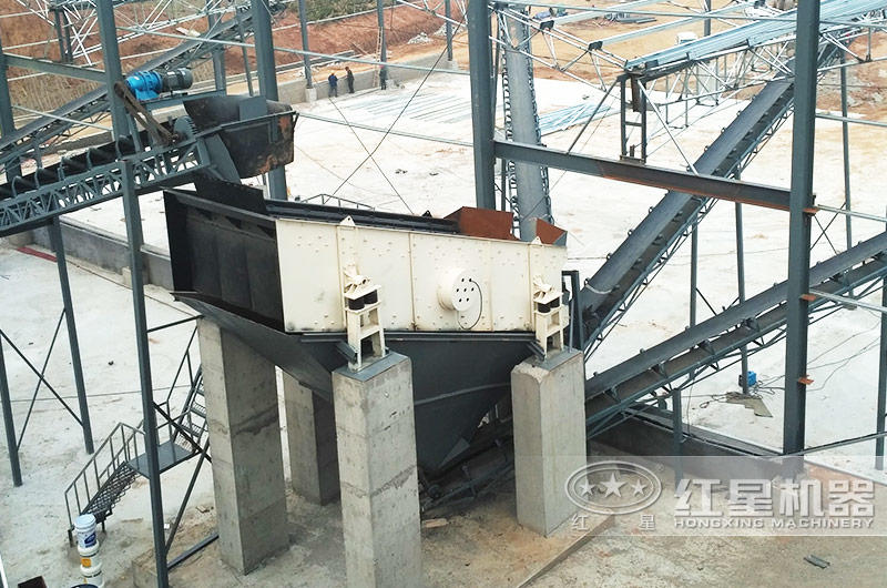 時產100噸-150噸鵝卵石制砂生產線現場圖3 時產100噸-150噸鵝卵石制砂生產線現場圖3