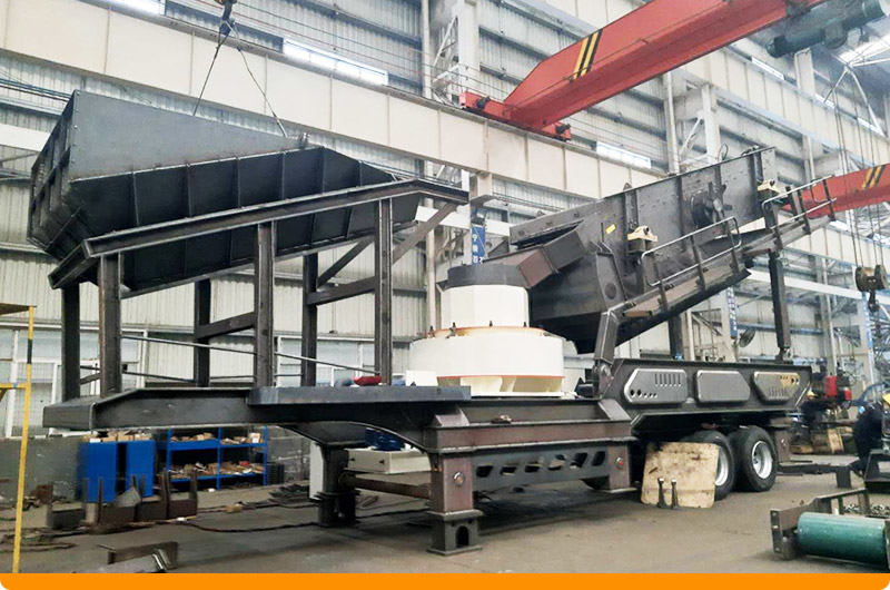 全自動制砂機生產車間:車頭組裝簡單 全自動制砂機生產車間:車頭組裝簡單