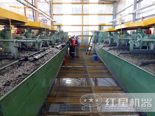 bf浮選機工作現場 bf浮選機工作現場