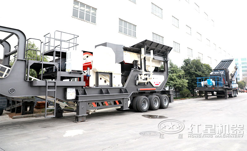 建筑垃圾一站式移動破碎機:移動顎破機 建筑垃圾一站式移動破碎機:移動顎破機