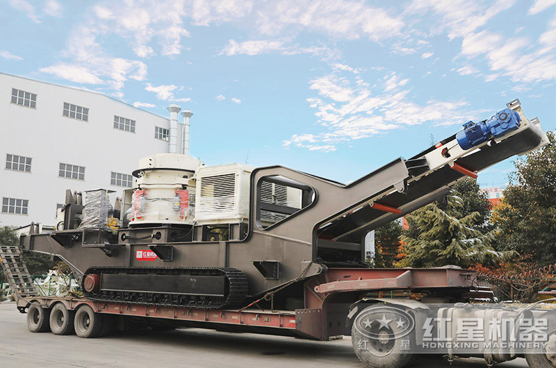 履帶圓錐破碎篩分一體機