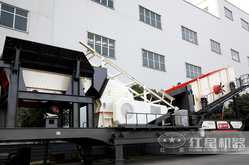 柴油動力小型移動碎石機:配重錘破 柴油動力小型移動碎石機:配重錘破