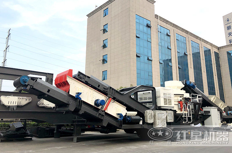 柴油動力小型移動碎石機,可靈活轉場 柴油動力小型移動碎石機,可靈活轉場