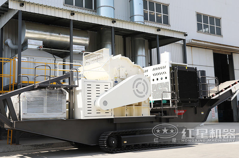 制砂履帶移動式破碎機：制砂粒度均勻，提高產量20%