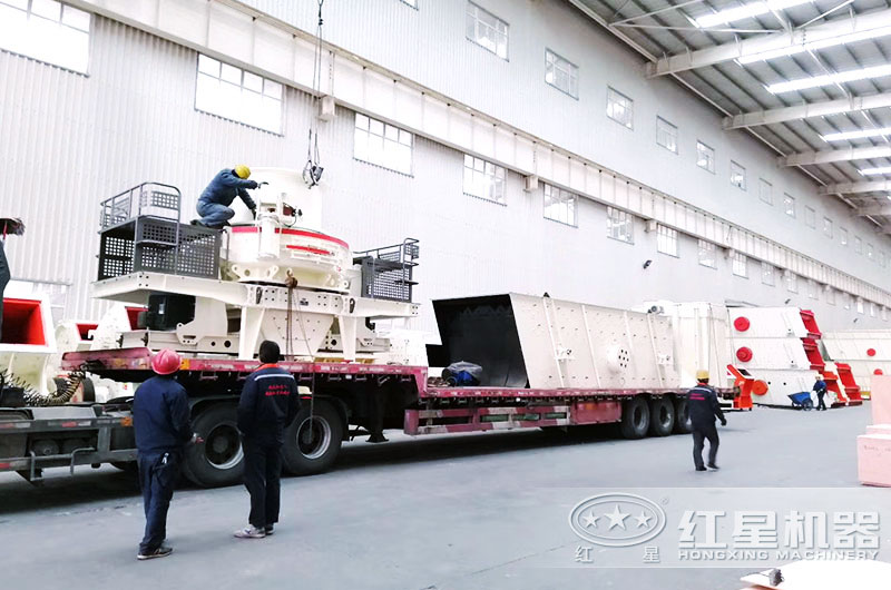 鵝卵石碎沙機設備全套發貨 鵝卵石碎沙機設備全套發貨