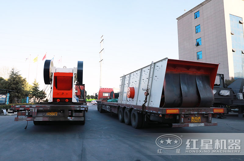 石灰石破碎生產(chǎn)線設(shè)備發(fā)貨 石灰石破碎生產(chǎn)線設(shè)備發(fā)貨