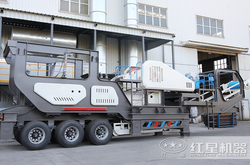 建筑垃圾履帶移動破碎站圖片 建筑垃圾履帶移動破碎站圖片