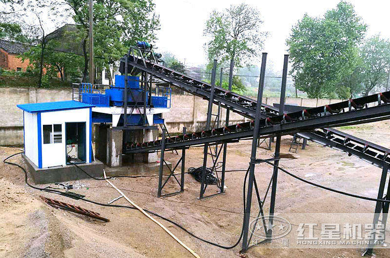 時產(chǎn)700噸石英砂巖制砂生產(chǎn)線 時產(chǎn)700噸石英砂巖制砂生產(chǎn)線