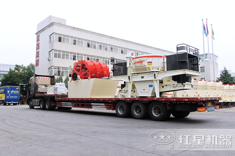 瓜米石制砂機設備裝車,廠家直發 瓜米石制砂機設備裝車,廠家直發