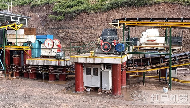 花崗巖石料生產線設備 花崗巖石料生產線設備