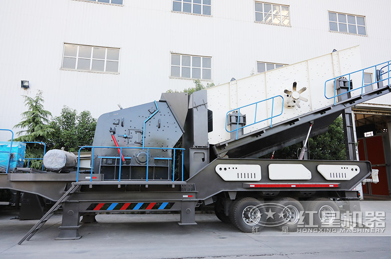 反擊破移動式碎石機(jī) 反擊破移動式碎石機(jī)