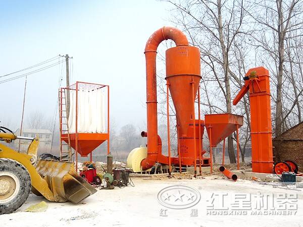 雙飛粉加工生產(chǎn)線流程 雙飛粉加工生產(chǎn)線流程