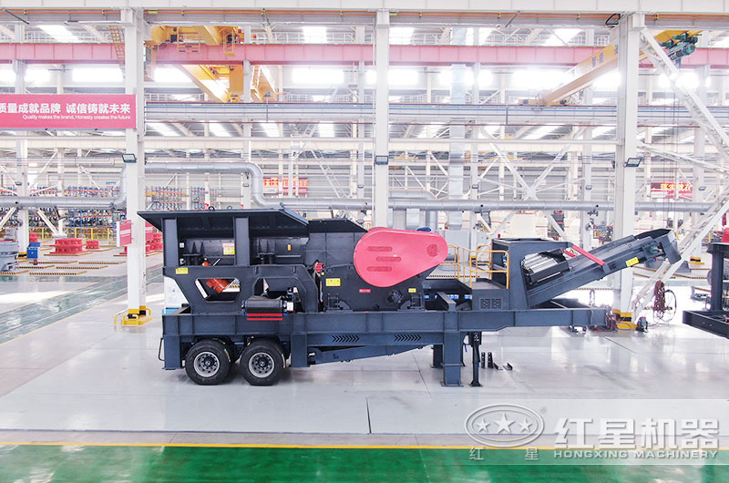 小型簡易移動石頭破碎機 小型簡易移動石頭破碎機