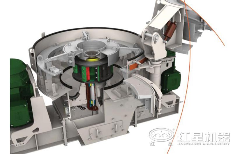 VSI7A制砂機結構內芯設計 VSI7A制砂機結構內芯設計