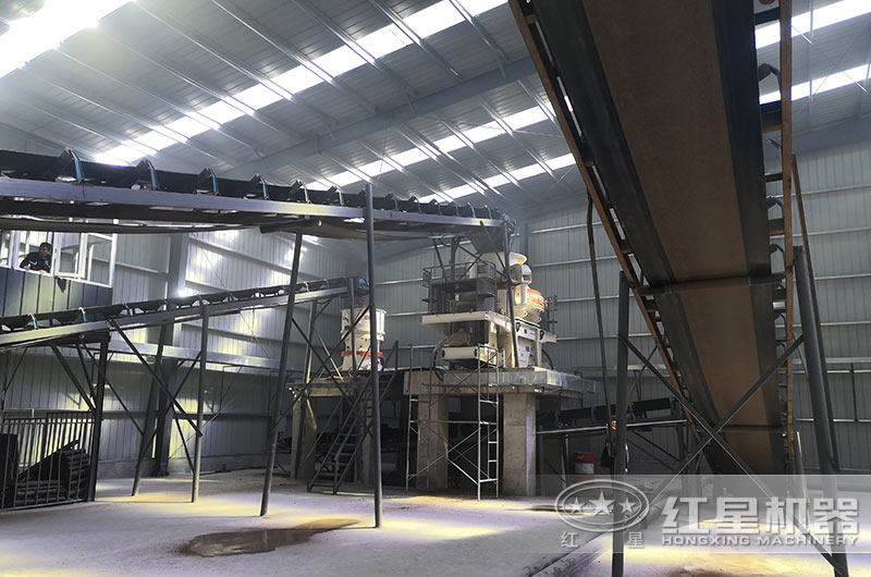 河北客戶尾礦制砂現場 河北客戶尾礦制砂現場