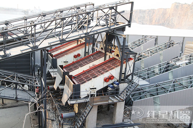 大型砂石分離加工安裝現場 大型砂石分離加工安裝現場